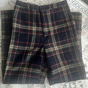 Vintage wool David Brooks Plaid Pants